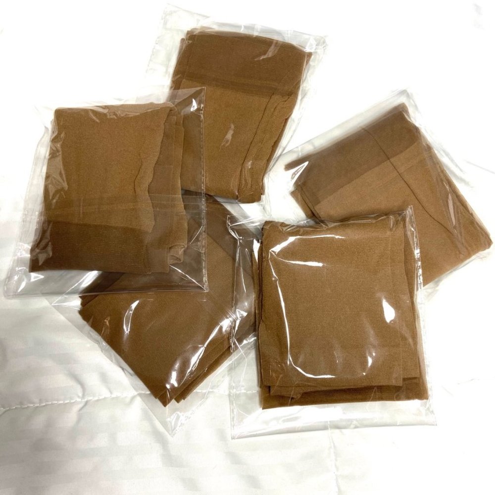 5 Pairs Control Top Sheer Pantyhose | Natural